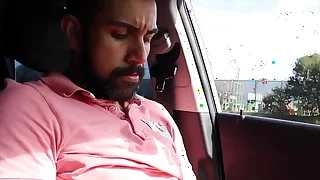masturbating on the road